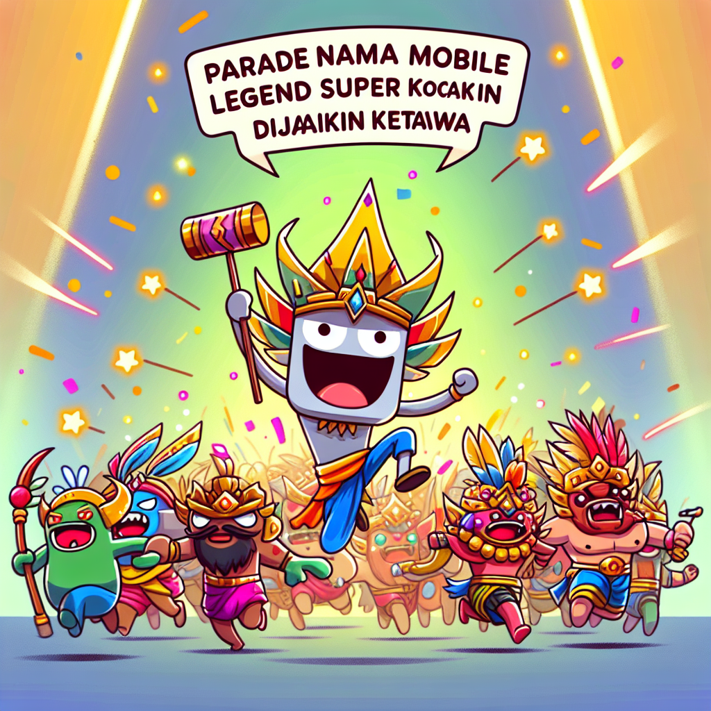 Parade Nama Mobile Legend Super Kocak Ini Dijamin Bikin Ketawa