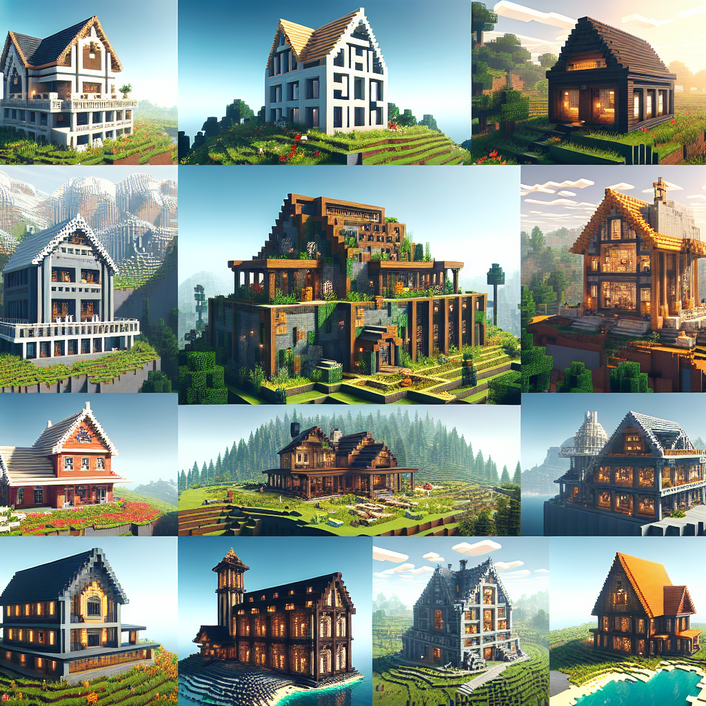 Top 10 Inspiring Minecraft House Designs for Creative Builders
